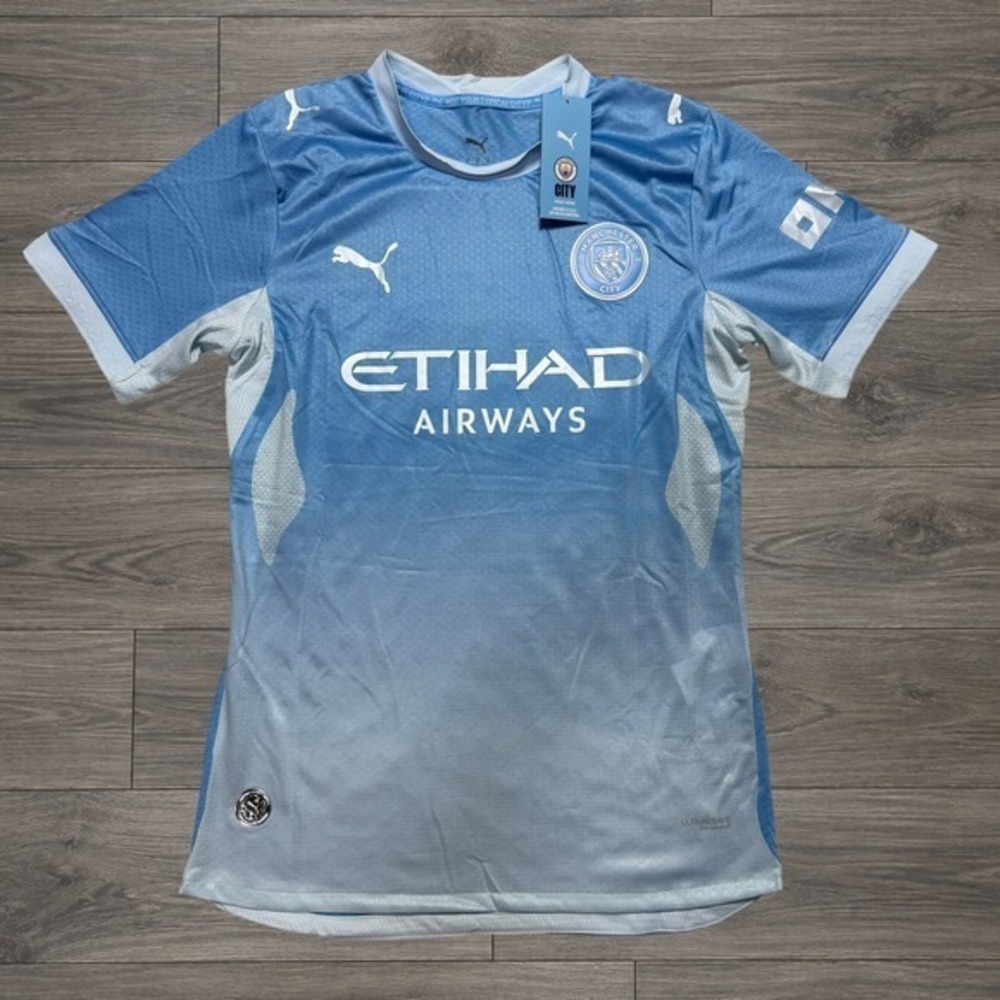 Puma Manchester City Haaland 2025/26 Home Jersey Size XL